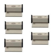 아톰 메모홀더 1곽, 실버, 5개