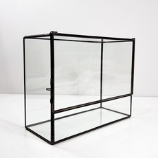 테라리움 병 유리 용기 철제 밀폐 화분 어항 비바리움 팔루다리움 DIY 재료 B타입 1개