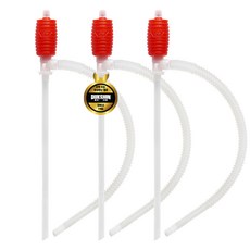 덕신 국내생산 자바라 호스 펌프 소형 등유 기름 소분 수족관 어항 청소 물갈이, 3개