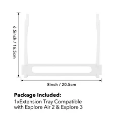 Explore Air 2 & 3/ Maker 커팅 매트 확장용 크기의 트레이 시리즈용 지지대, 01 TT771