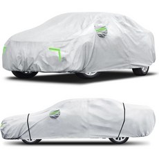 토요타 RAV4 1996-2025 혼다 CRV 1997-2025 6겹 트럭 커버 자동차용 커스텀 핏 모든 날씨에 방수 기능 야외 전체 외부 비 태양 바람 보호 검은색