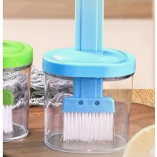 해피픽 기름통 김솔 세트 조리용붓