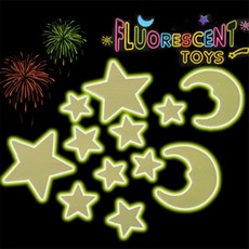 꼼블리마켓 야광별 스티커 6종 야광스티커, 별+해+달 7P