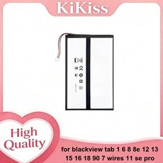 태블릿 배터리 고효율 LIU309094PVUTL 5580-12800mAh 블랙뷰 탭 1 6 8 90 7 와이어 SE Pro 용, 05 Tab 8E