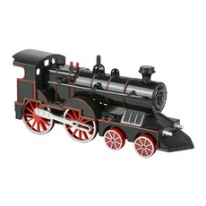 旭陽教育用品社 仿真合金模型火車 聲光迴力 古典蒸汽火車模型 合金火車 ST安全玩具, 詳見包裝