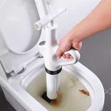 랩앤툴스 초강력 에어 변기 뚫어뻥, 흰색