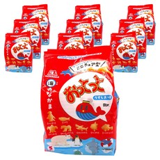 MORINAGA 森永 Ottotto 動物造型餅乾 淡鹽味 5入, 10個, 75g