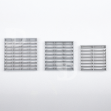 SD메탈 팬코일 그릴 국산 휀코일 FCU 그릴 국내 생산 대량 주문 가능, 1개, 그레이