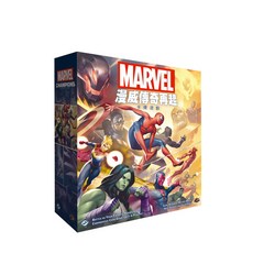 Marvel Champions 漫威傳奇再起 合作卡牌遊戲, 1個, 漫威傳奇再起+足量薄套