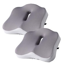 BNS 무중력 구름방석 바른자세 방석 홈쇼핑, 회색
