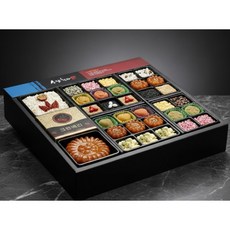 수담한과 고급지함1호 예담 2단구성 한과 선물 세트, 1세트, 1kg