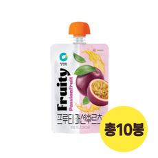 청정원 프루티 패션후르츠 총, 1개, 100ml