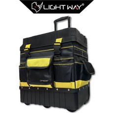 LIGHT WAY 拉桿工具箱 黑黃雙色 新色改版上市【023B001】, 1個