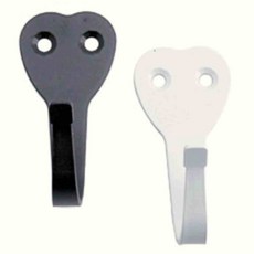 금순이네상점 올챙이옷걸이 대 흑색 벽걸이후크, 1개