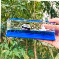 차량용 타이타닉호 물멍배 배 물멍 장식 LUAZ-TN1 소품, 본상품