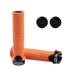 미끄럼 방지 자전거 커버 내마모성 고무 사이클 핸들, 7. Orange, 1개