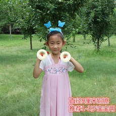 抓週道具 幼敎益智玩具 兒童打擊樂器 9-18CM小鑔, 9釐米紅繩銅鑔, 1個