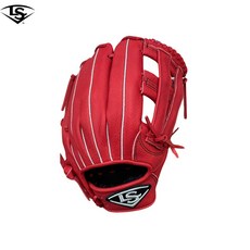 LS 棒壘球手套 EZ系列 即戰力 全牛皮 紅色 LB43401SC3, 1個