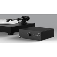 沐耳 奧地利 Pro-Ject MM/MC 唱頭放大器 Phono Box DS3 B（黑色）平衡輸入輸出，提升音質，享受黑膠原音