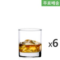 6p BOX 오션글라스 산마리노 락글라스 290ml B00411 온더락잔, 6개