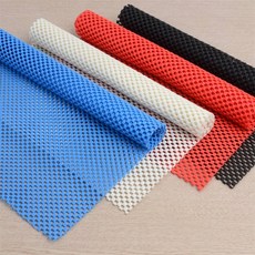 더가 미끄럼방지 시트 투명PVC매트, 30x50cm - 레드