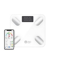 iNO 15合1健康管理藍牙智慧體重計(CD850 三色可選), 白色, 1個