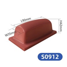 공압인쇄기 실리콘패드 헤드 원통형 스탬핑기계 생산패드 공압패드, S0912, 기본 색상