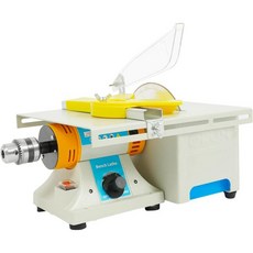 미니 테이블 톱 200W 데스크탑 그라인더 보석 커팅 머신 7단 조절 속도 록 목재 조각 기계 아게이트 금속 등 다양한 DIY 재료 절단용 90° 각도, 750W 1st