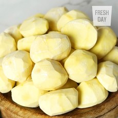 [프레시데이] 국산 껍질제거 공주 알밤 깐밤 특대과 (제수용), 1개, 500g