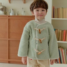 아이숲 뽀글이 더플코트