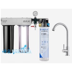 PENTAIR EVERPURE 愛惠浦 PurVive-EF3000 淨水器, 三管不需安裝