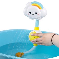 兒童趣味浴室玩具 手動雲朵花灑, 1個