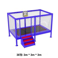 트램펄린 점핑머신 야외 방방이 트램폴린 대형, B. 레이크 블루 36