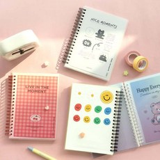 셀러덕 이형지 보관 바인더 스티커정리함, 04 라벤더