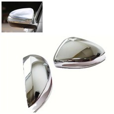 後視鏡蓋 電鍍銀 塑膠 黏貼式外殼 適用於 W213 W222 W205 W257 X253 X247 H247 C257, 1個