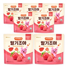 해호 아이배냇 딸기조아 딸기100%, 12g, 7개