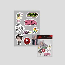 蔡依林 Jolin ugly beauty 演唱會週邊 貼紙組, 1個, A款 (現貨)