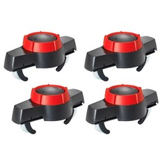 루프박스 고정 클립 클램프 루프랙 가로바 고정기 집게, 1개, 4개