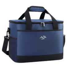 맘초이스 캠핑 피크닉 보온 보냉백 25L 대용량, 네이비, 1개