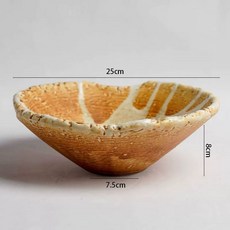 도자기 수반 연꽃 K 어항 화분 세라믹 소형 재배 장식 세라믹 수경 컬러 대형, C. 10인치 원뿔형 수프 접시
