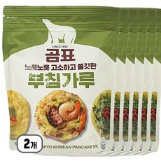곰표 부침가루 소용량 지퍼백 구성, 3kg, 2개