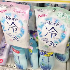 KOSE 비오레 냉시트 20개입 3종 택1, 무향, 1개