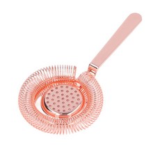 호환 바채반 미세 여과 전문 스테인레스 칵테일 필터 레스토랑 파티용 아이스 큐브, 03 Rose Gold, [03] Rose Gold