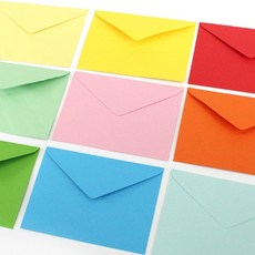 컬러 카드 봉투 대 6장, 주황색