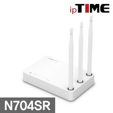 아이피타임 소형 N704SE 4포트 유무선 공유기 11N 100Mbps 자취방, 기본, 1개