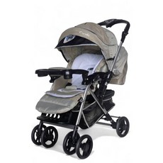 Capella多功能中大型雙向嬰兒推車S708，雙向設計，舒適乘坐，多功能適用, 香檳金, 1箱