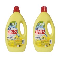 트리오 주방세제, 1kg, 2개
