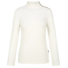 팬텀 여성어깨로고기모반목긴팔이너티셔츠 221D4TI101 IV_GJA