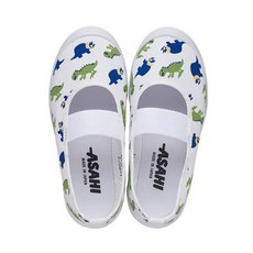 ASAHI 印花孩童棉質室內鞋