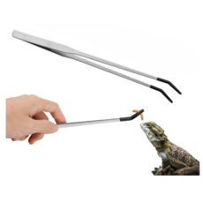 [낭만스토어] 도마뱀 피딩 집게 핀셋 먹이집게 롱핀셋, 1개